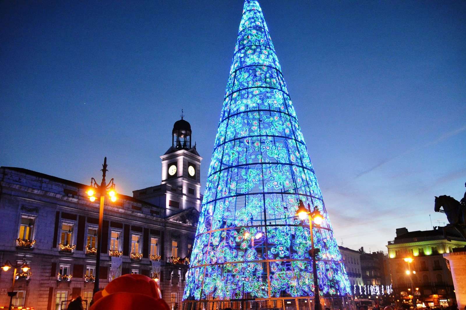 Christmas tree Madrid